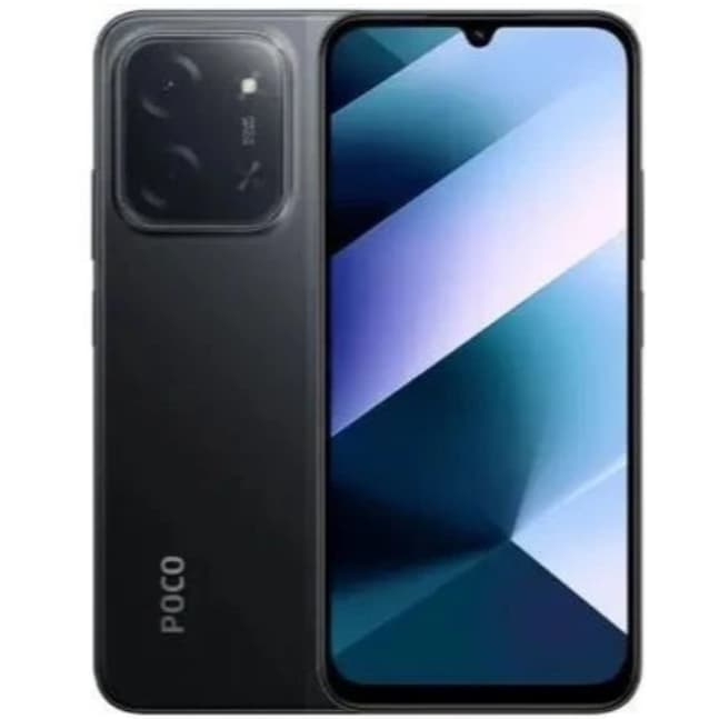 Smartphone Xiaomi POCO C85 4G, NFC Tela LCD 6.9" (COM CAPINHA E PELICULA DE CORTESIA)