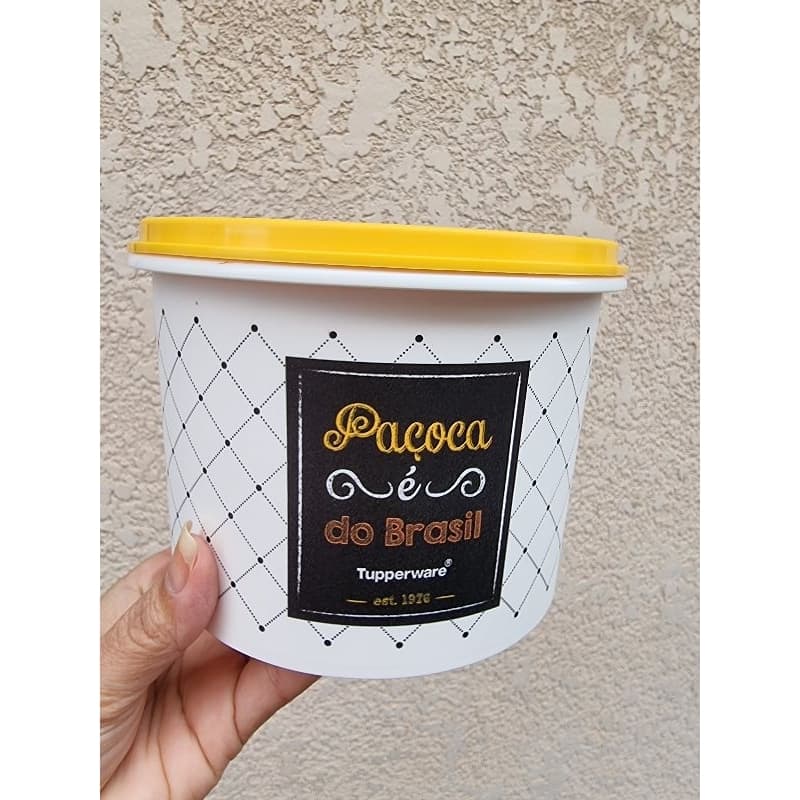 TUPPERWARE ORIGINAL - PAÇOCA BISTRÔ 1,7L  - Pote para armazenar paçoca