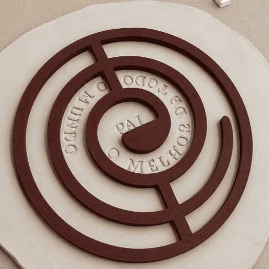 Kit de Gabaritos para Carimbo – Modelos Espiral e Ondas