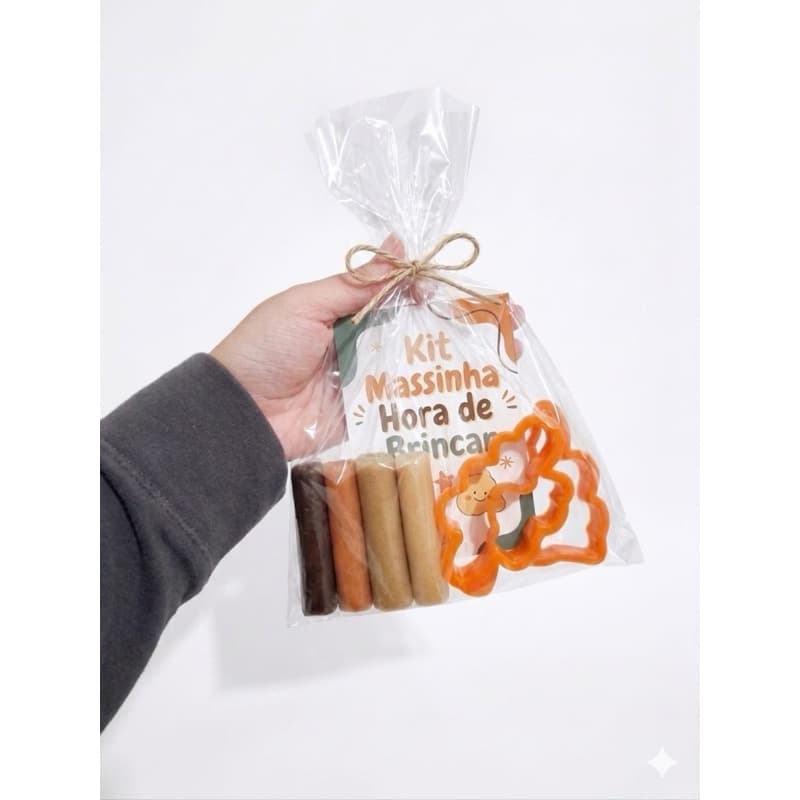 Kit Massinha "Hora de Brincar" – Lembrancinha Criativa e Educativa