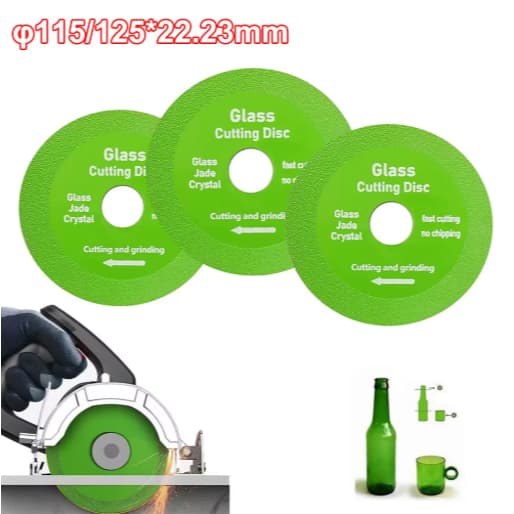 3-10 pcs Disco de Corte Diamantado 100mm para Vidro e Cerâmica com Corte Preciso