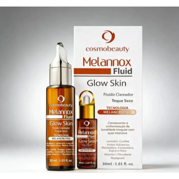 Clareador Facial Cosmobeauty Melannox Glow Skin 30 mL Antimanchas