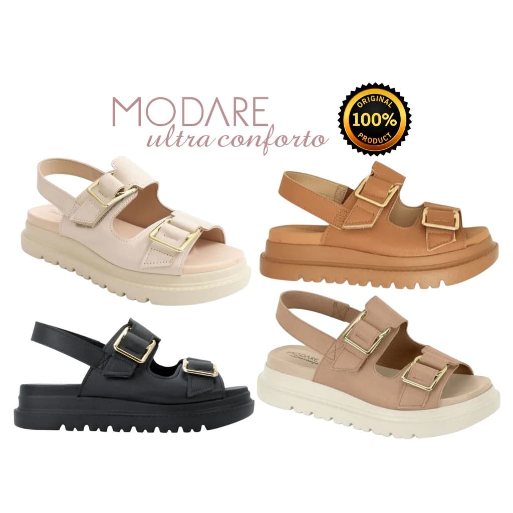 Sandálias Modare 7200102 Ultraconforto Feminino