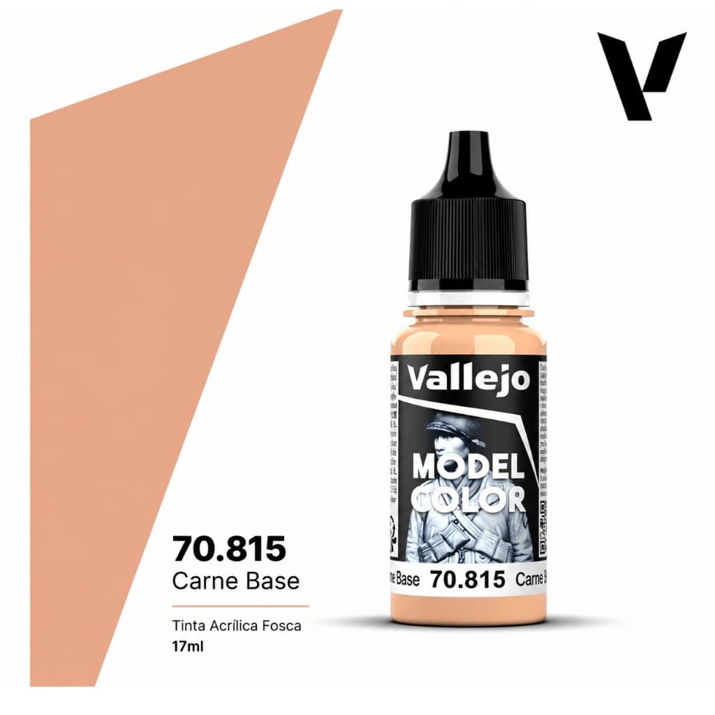 Vallejo Model Color 17ml – Tinta Acrílica Fosca à Base de Água para Miniaturas, Dioramas, RPG