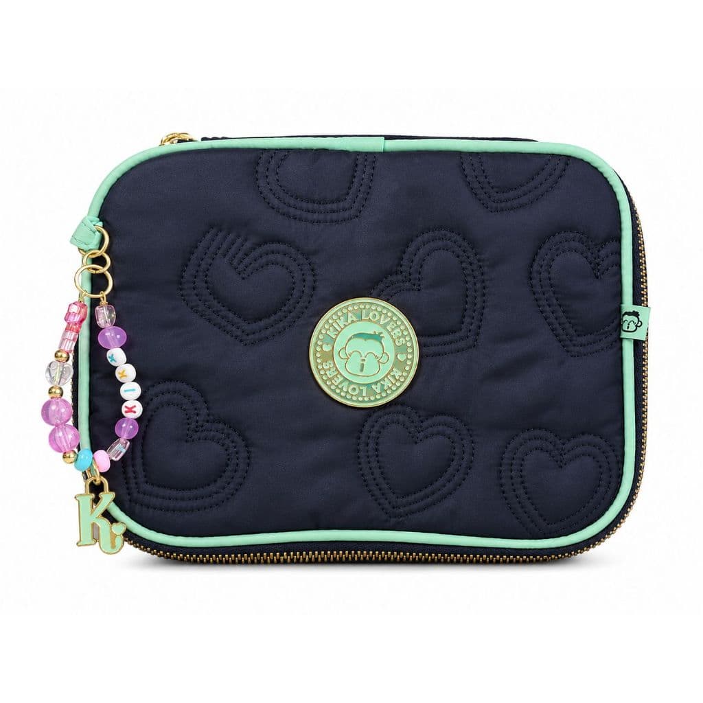 Estojo Infantil Escolar 1 bolso Box Kika Lovers