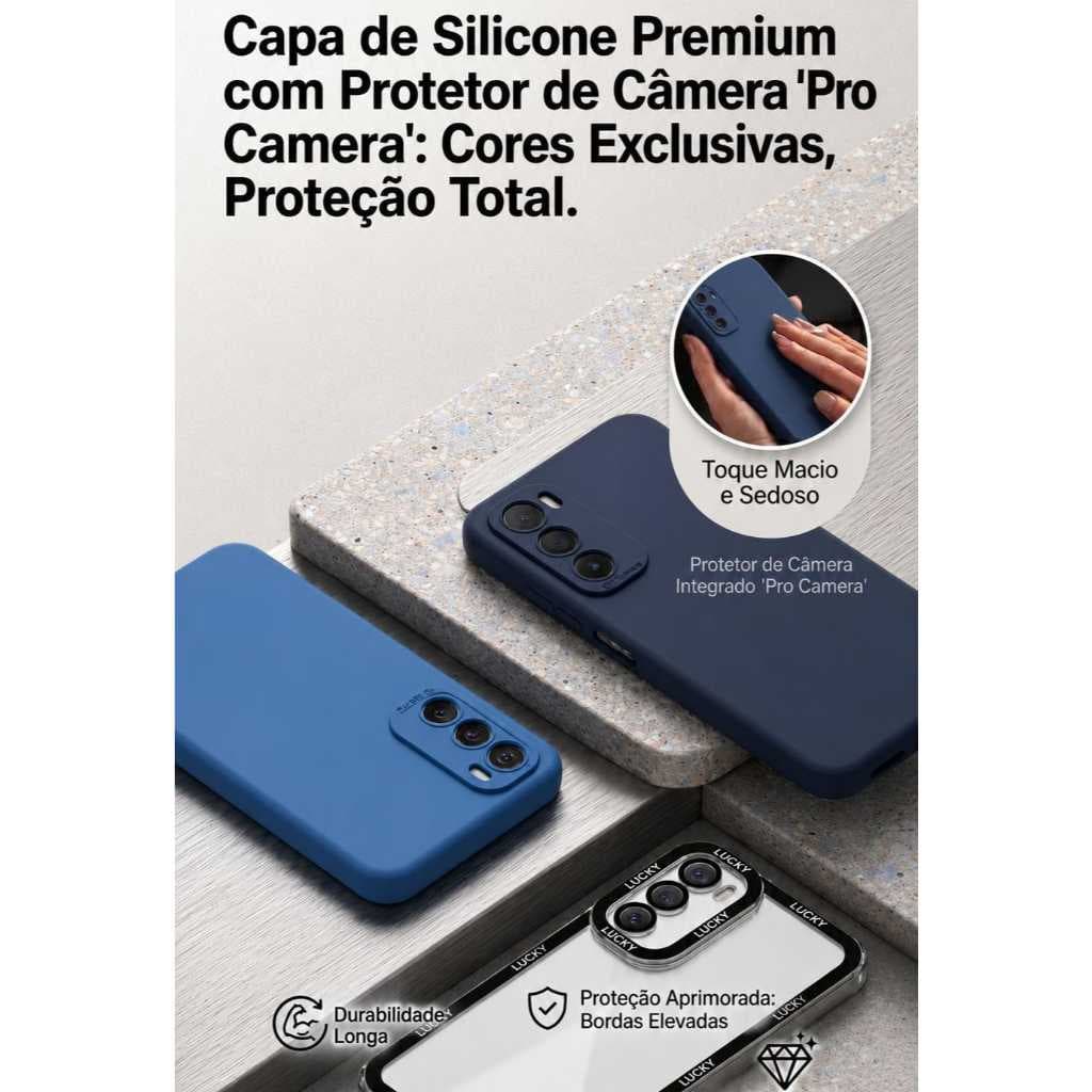 Capa Decorada Proteção Para Celular 100% Compatível Moto E32