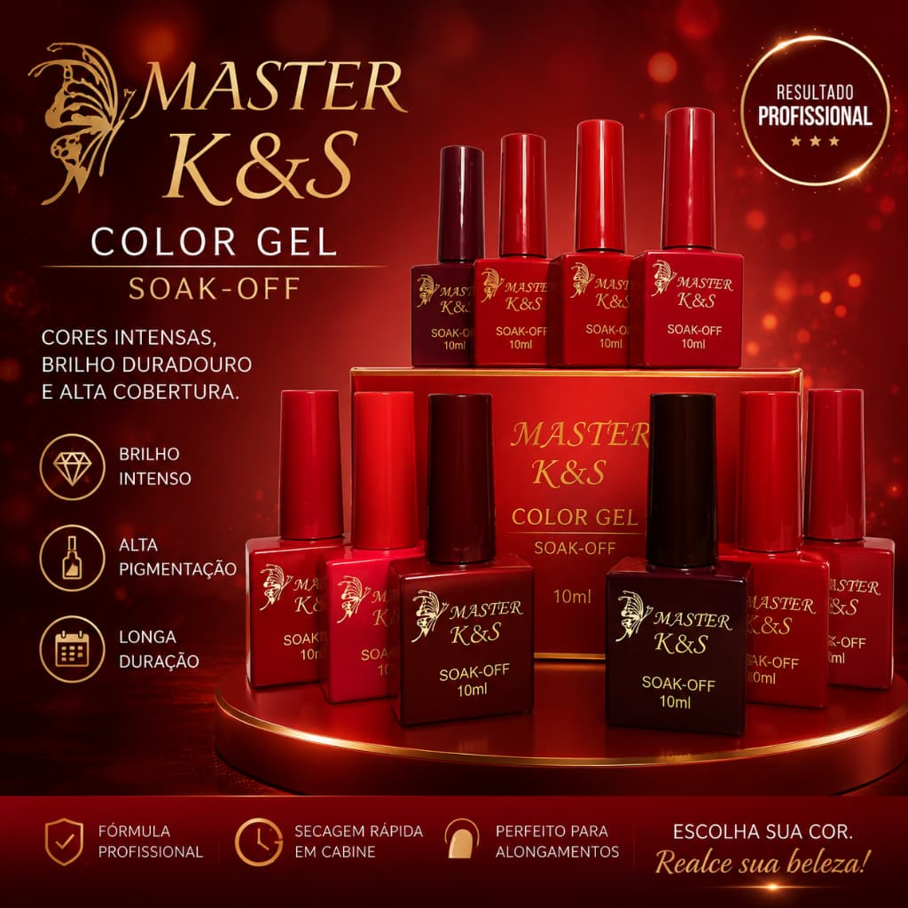 Coleção Esmalte K&S Red