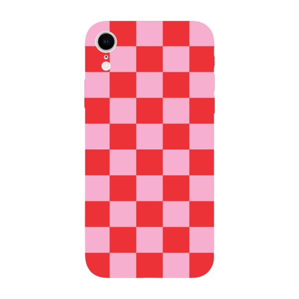 Capinha para iPhone XR Anti Impacto Fashion - QUADRICULADA COLOR MIX