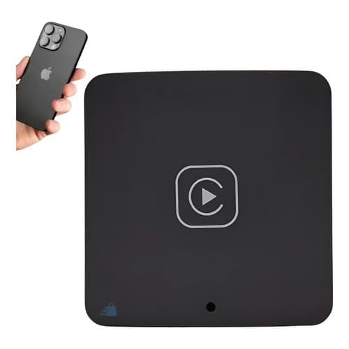 Adaptador CarPlay Wireless Sem Fio iPhone Conversor USB Para Central Multimídia Automotiva