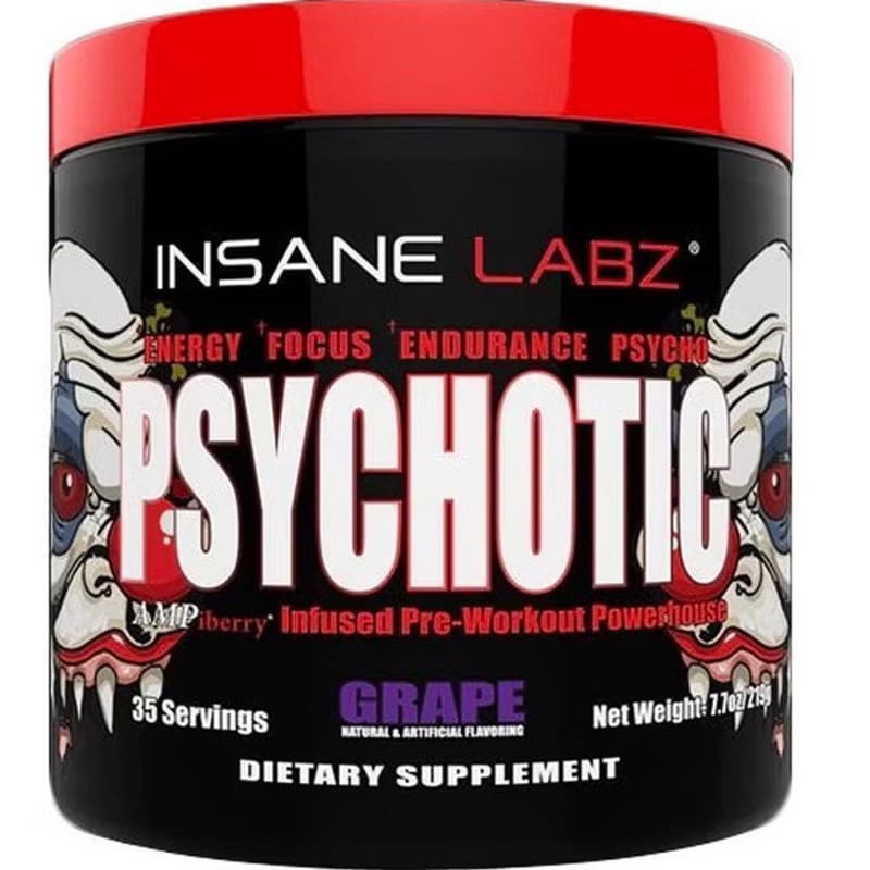 Psychotic red 35 serv / insane labz Imp EuA Orig / Escolha seu sabor!