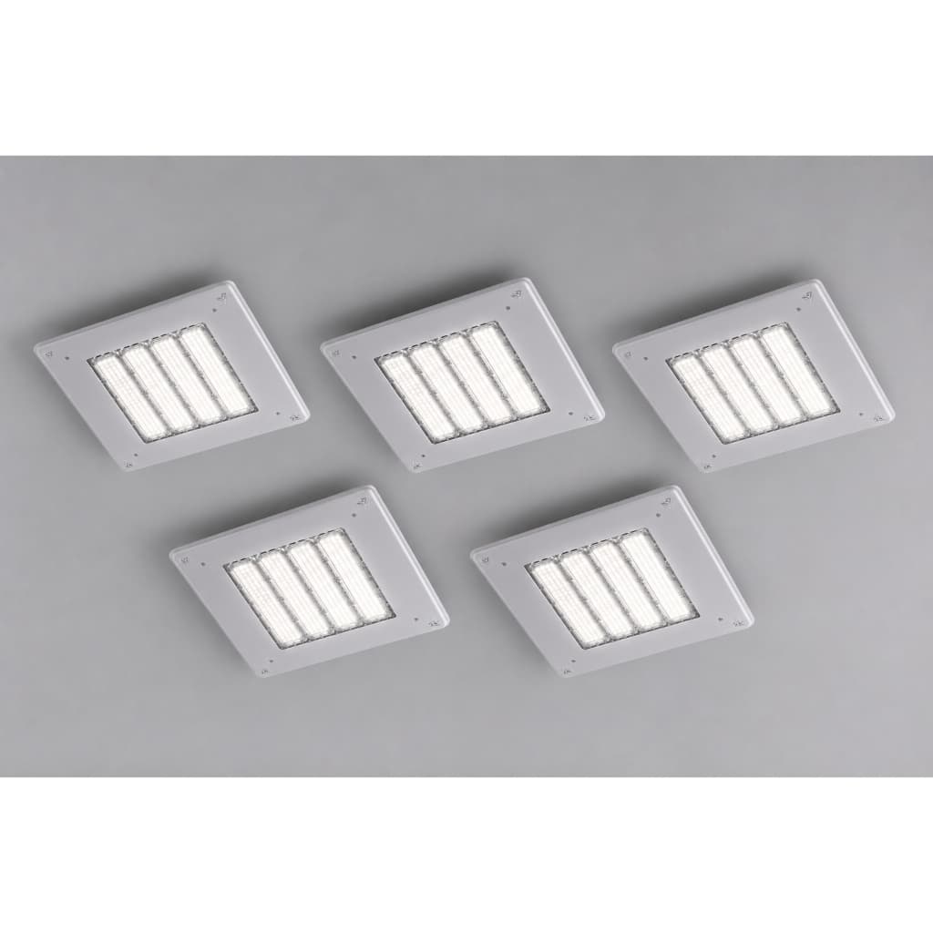 Kit 5 Luminária Posto Combustível 400w Led Osram 36000l 65k