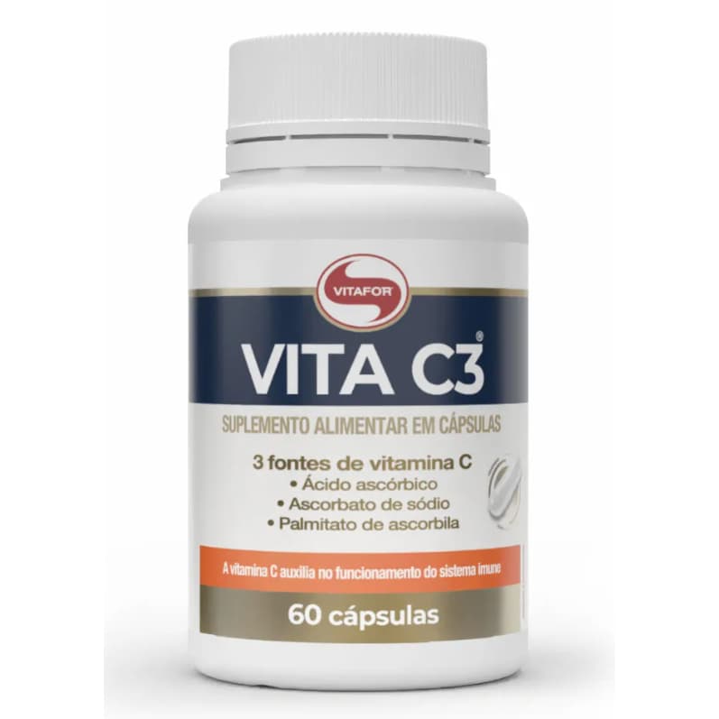 Vita C3 3 fontes vit c 60caps