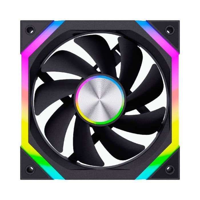 Ventoinha Rise Mode Magneto X Black 120mm ARGB - RM-MAX-ARGB-B