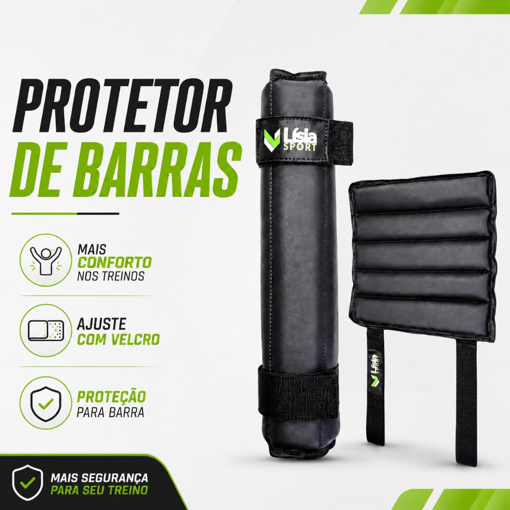 Protetor Barra Agachamento Espuma Academia Fitness Treinamento Casa Musculação Reforçado Funcional