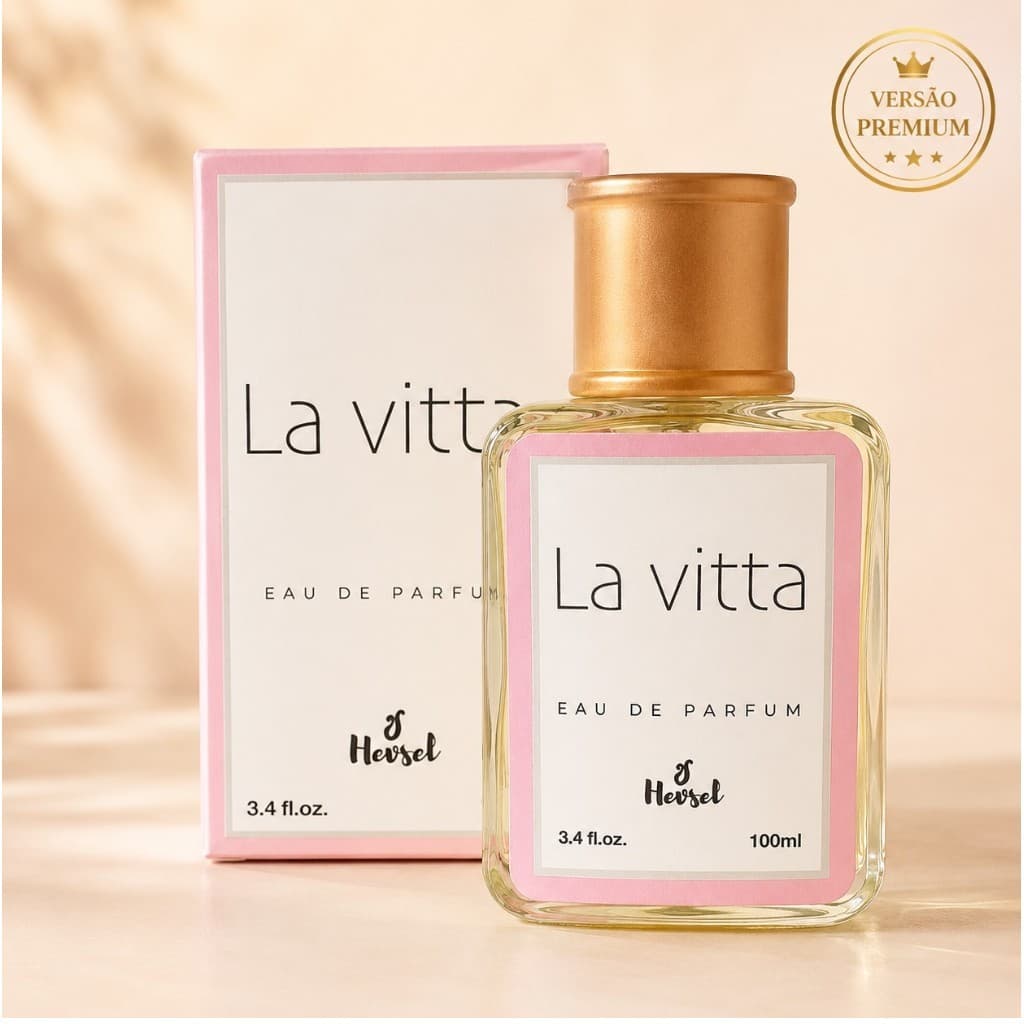 Perfumes Feminino Frasco de Vidro 100ml cada Eau de Parfum Longa Duração