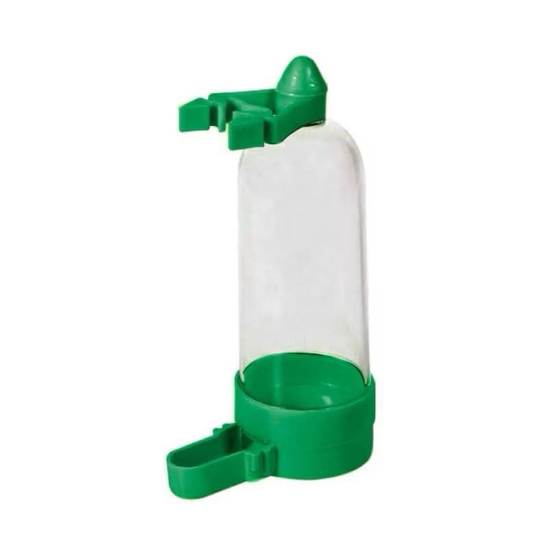 Bebedouro Para Pássaro 120mL - Bebedouro Médio Com Presilha Para Gaiola - Mr Pet Canário, Periquito, Etc