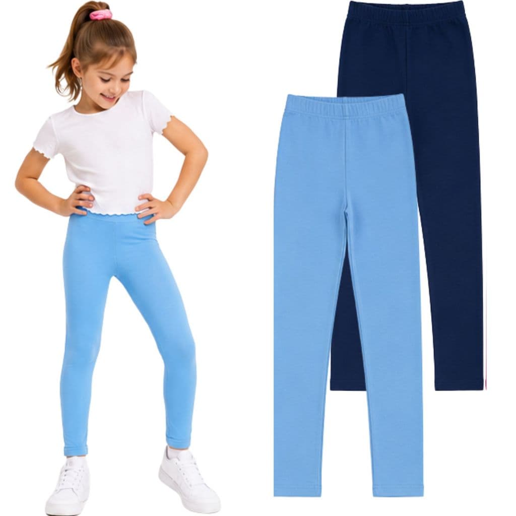 Kit 2 Legging Lisas Infantis Menina