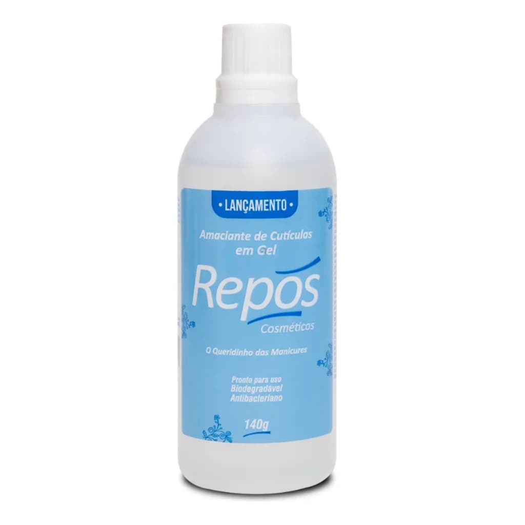Amaciante de Cutículas Repós em Gel 140g Original Amolecedor Instantâneo Pedicure Manicure
