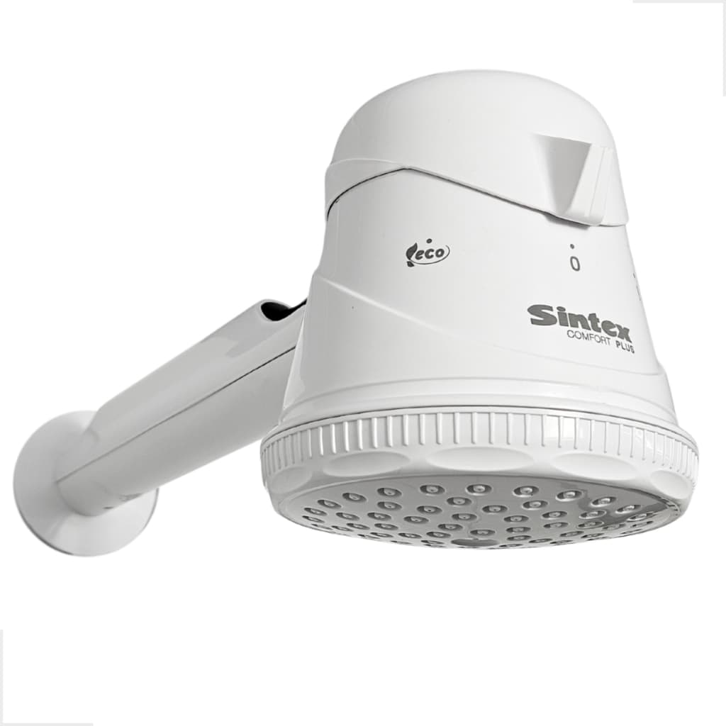 Chuveiro Ducha Elétrica Comfort total plus kit instalação com Cano 4 Temperaturas Sintex
