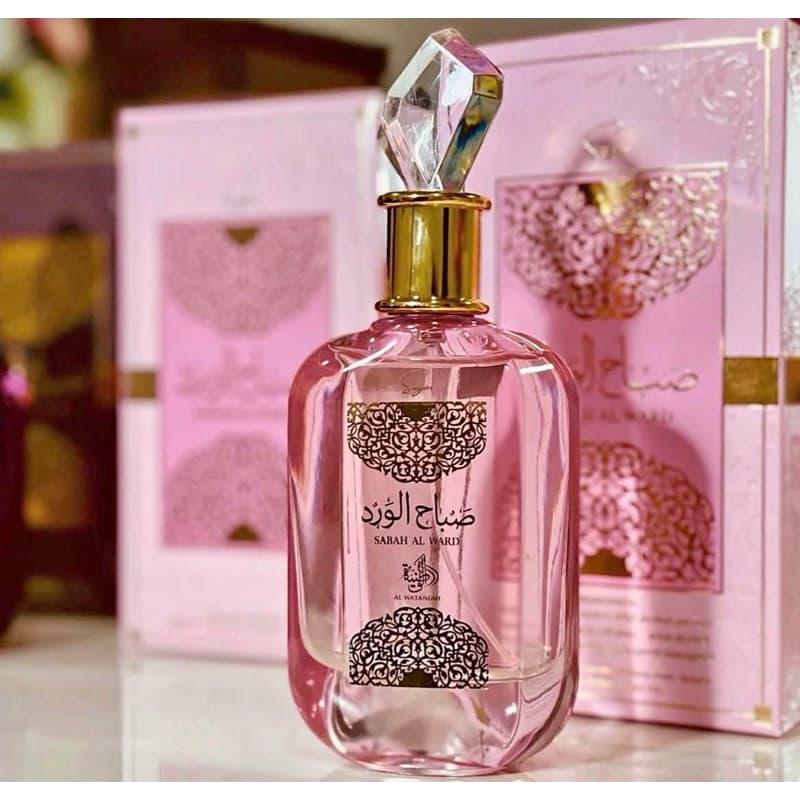 Perfume Feminino Sabah Al Ward Sugar rosa 100ml - Doce e Sofisticado feminino