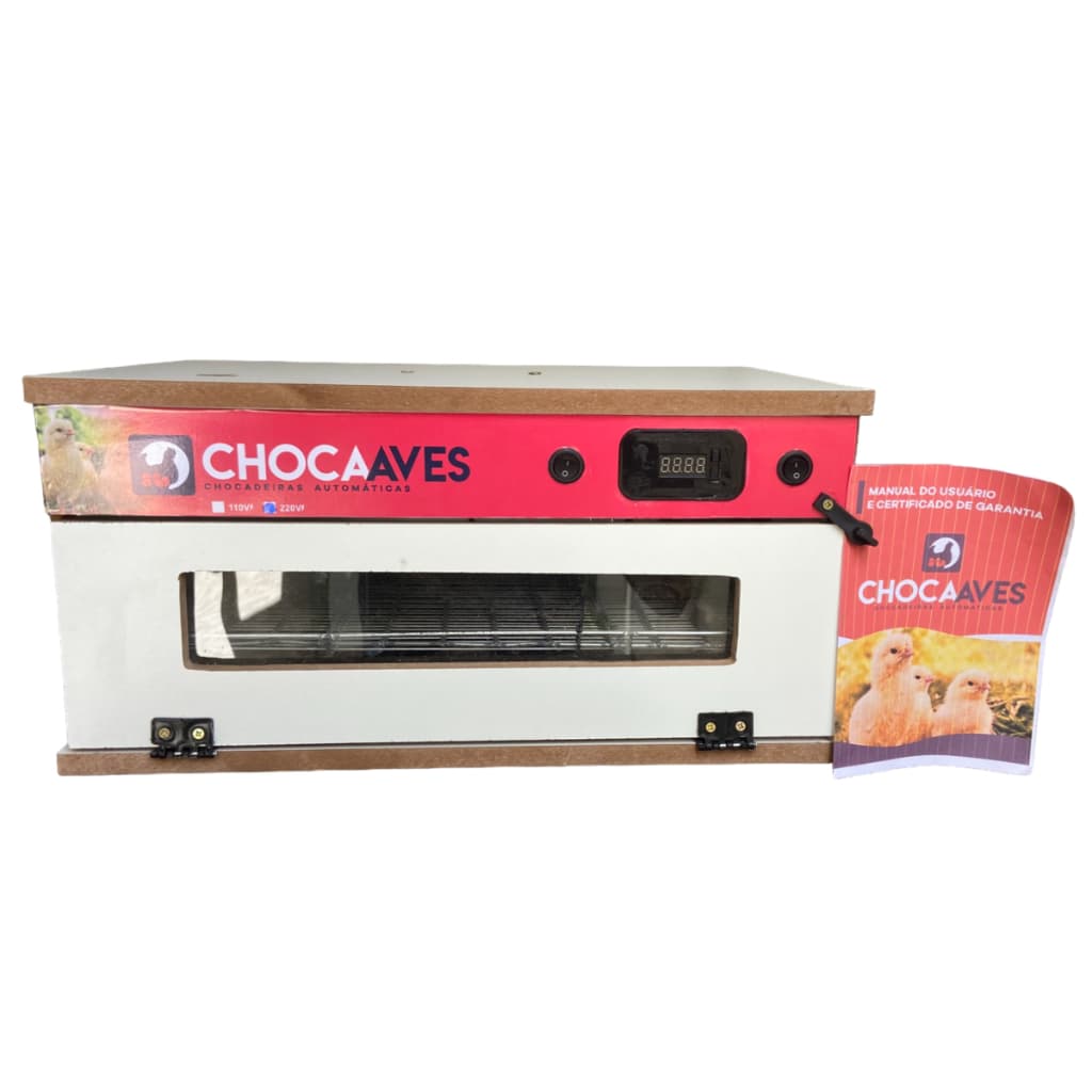 Chocadeira Automática 70 Ovos Digital ChocaAves Com Ovoscópio