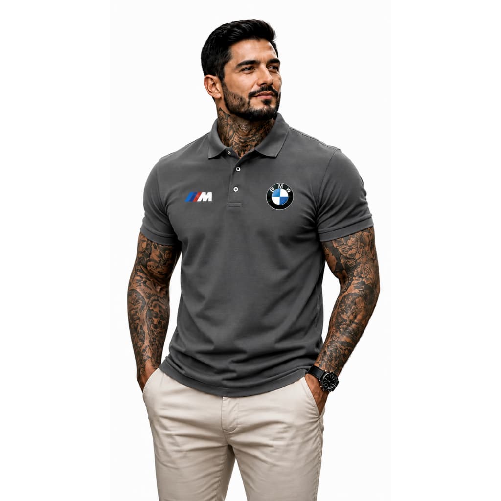 Camisa Polo bmw camiseta Carros Premium Masculino