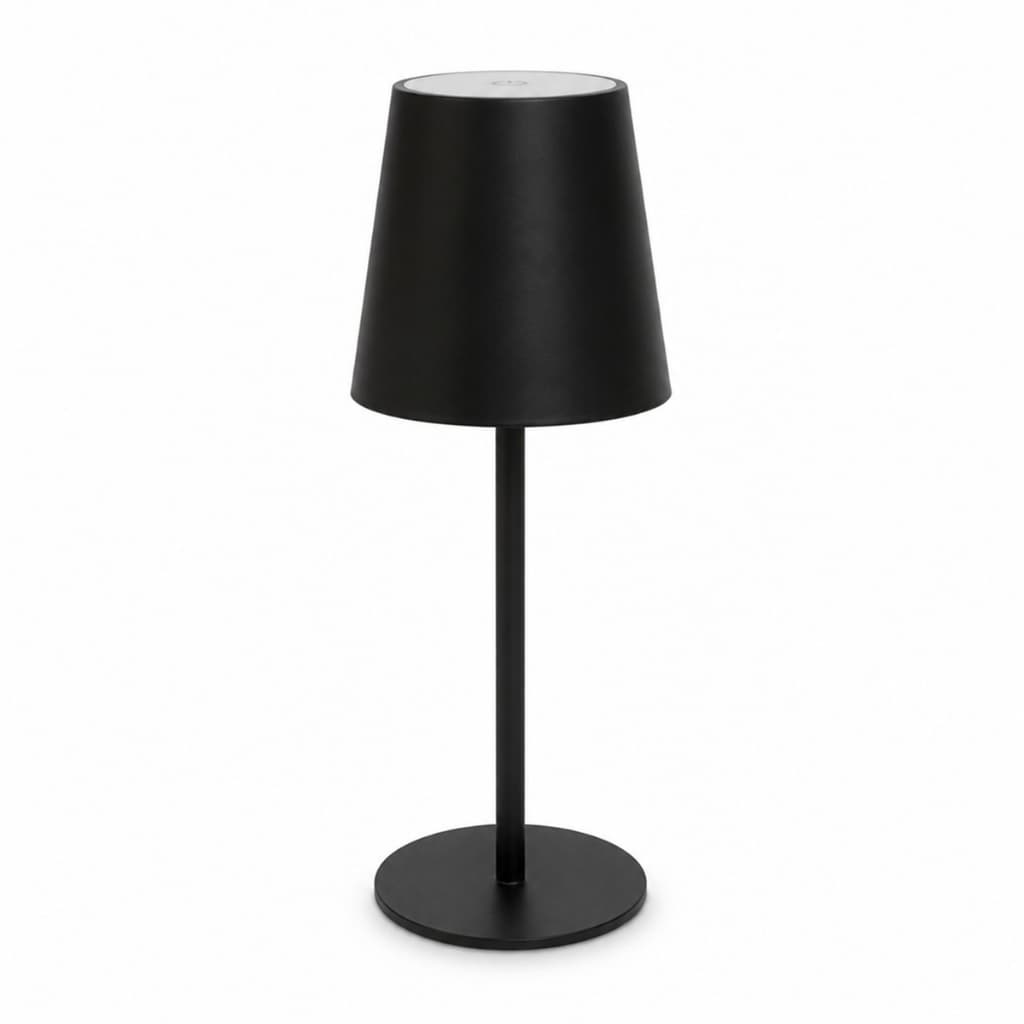 Luminária De Mesa Toque Touch Led Abajur Sem Fio Portátil Dimerizável 3 Cores
