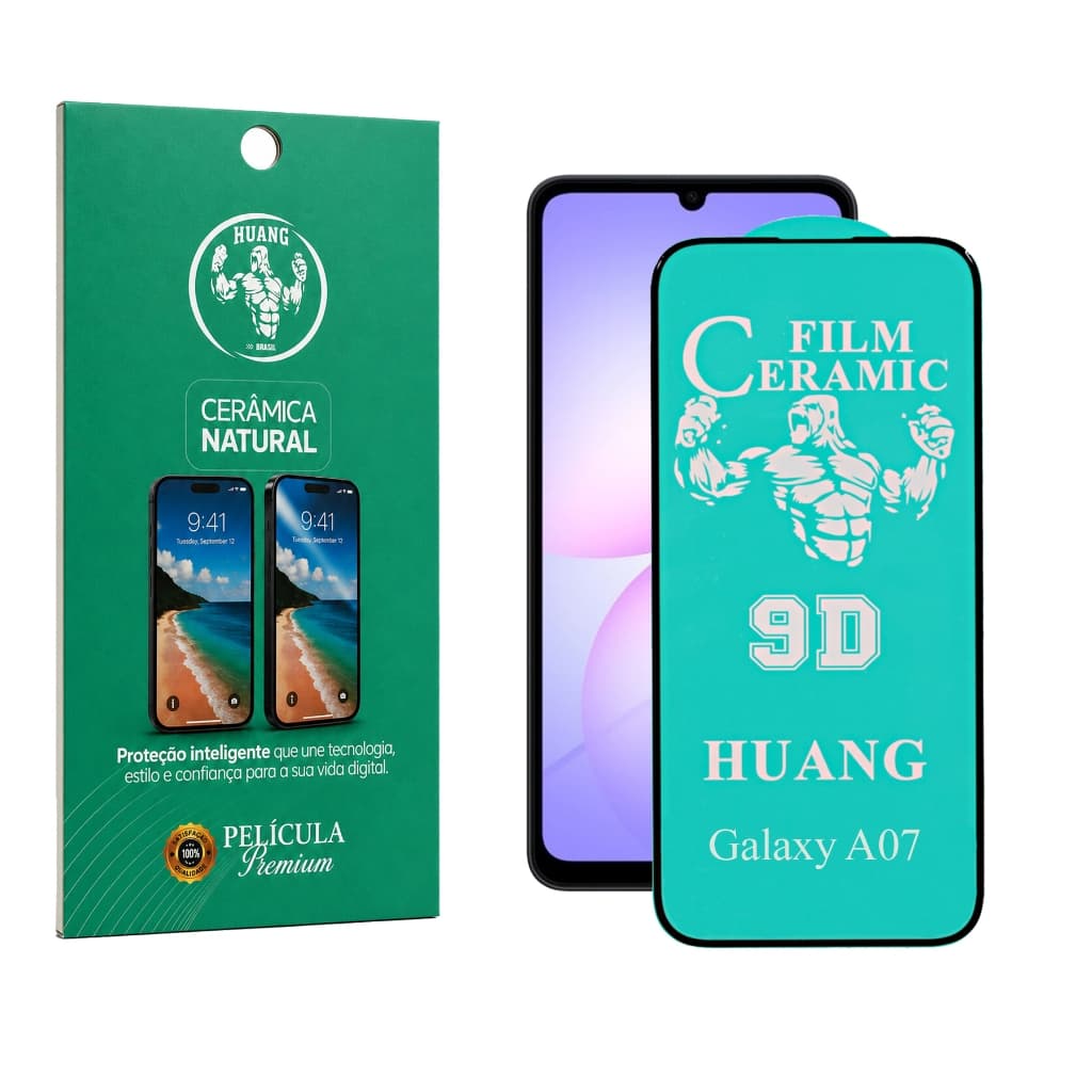 Película para Galaxy A07 Cerâmica Natural Huang Premium