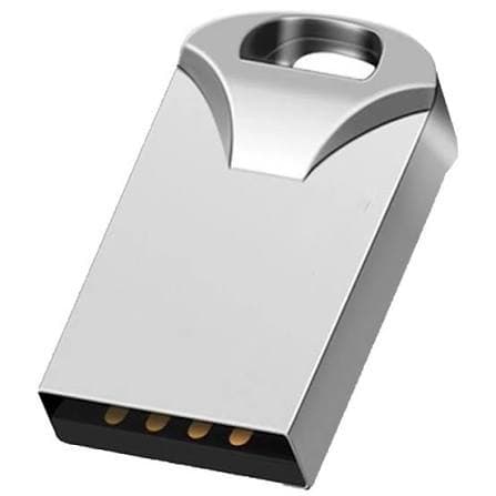 Pen Drive 8GB/  Alta Velocidade Usb 2.0 Metal Rápido Prateado