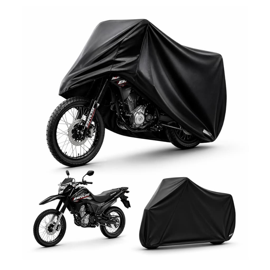 Capa Para Cobrir Moto Proteção Sol Chuva Poeira Anti-UV Impermeável