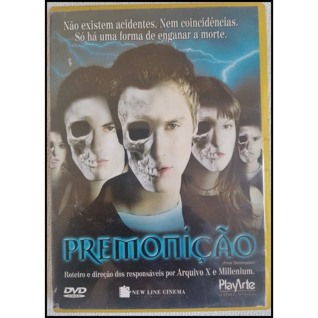 DVD´s Premonição 1, 2, 3, 4, e 5 - Coleção Original