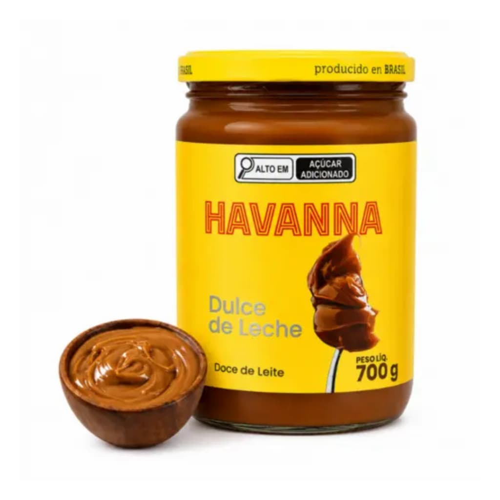 Doce de Leite Havanna 700g Tradicional - Tipo Cazeiro