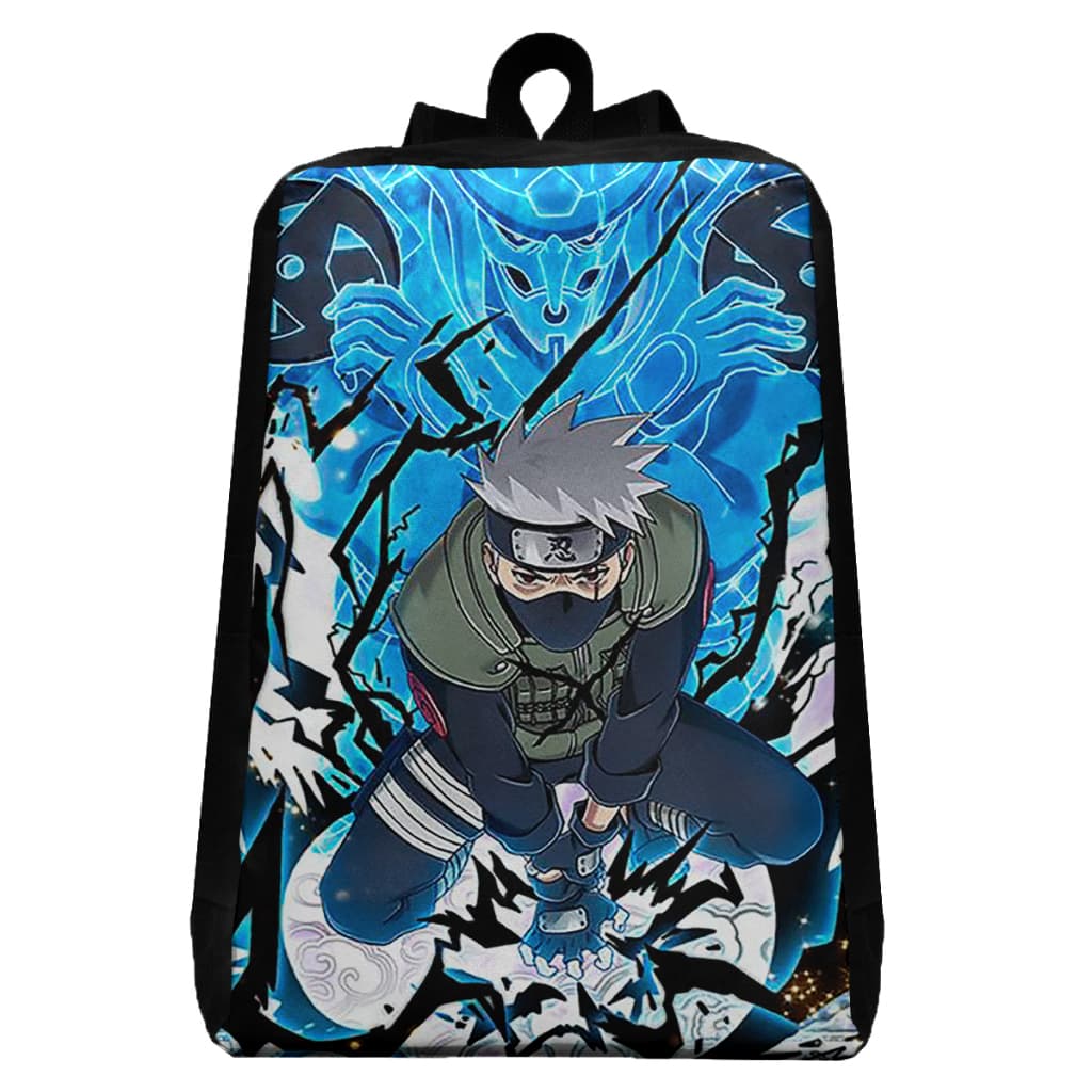 Mochila Escolar Infantil Anime Ninja Estampa Premium Resistente Escola Passeio Dia a Dia