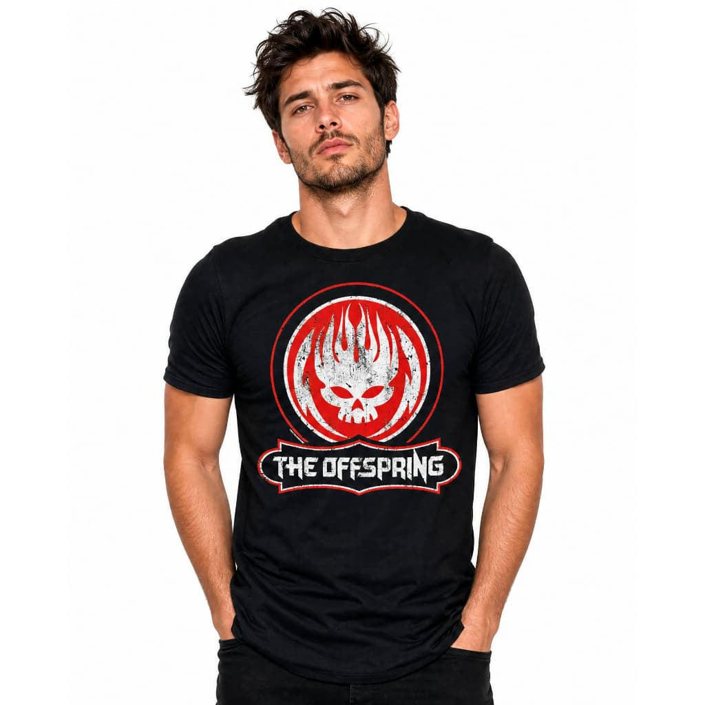 Camiseta  Camisa The Offspring Banda Punk  Moda Rock