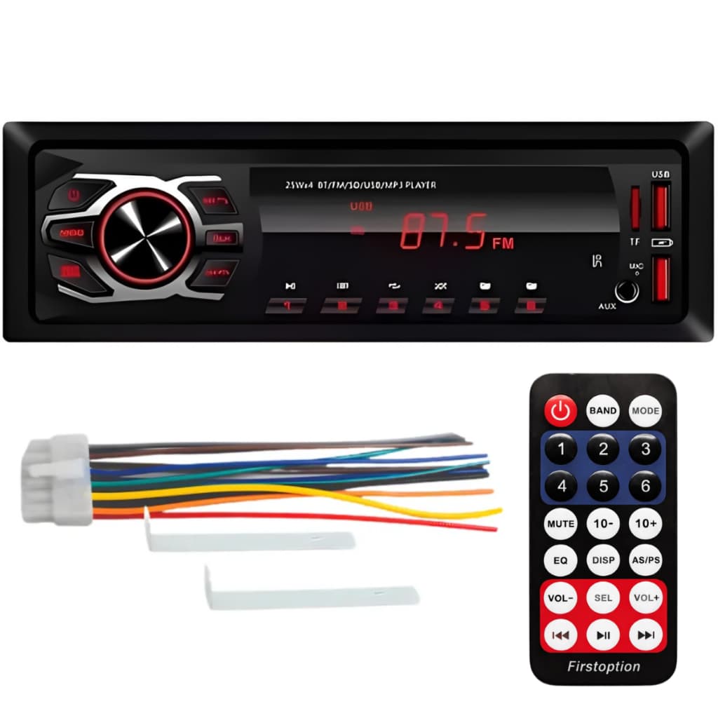 Player Radio Mp3 Bluetooth Usb Firstoption Com Controle
