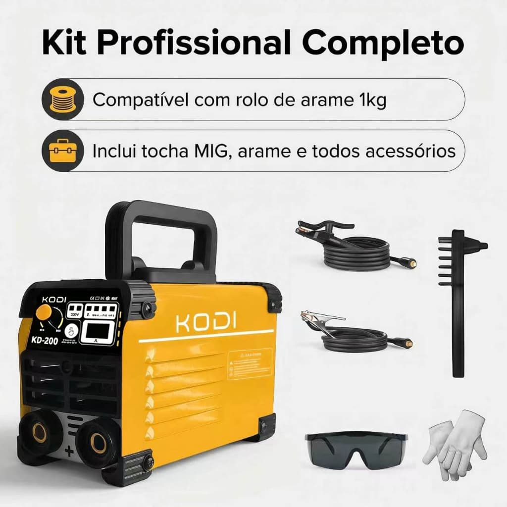 Máquina De Solda Inversora MMA/LIFT TIG Tecnologia IGBT Ferramenta Soldagem Portátil-D13