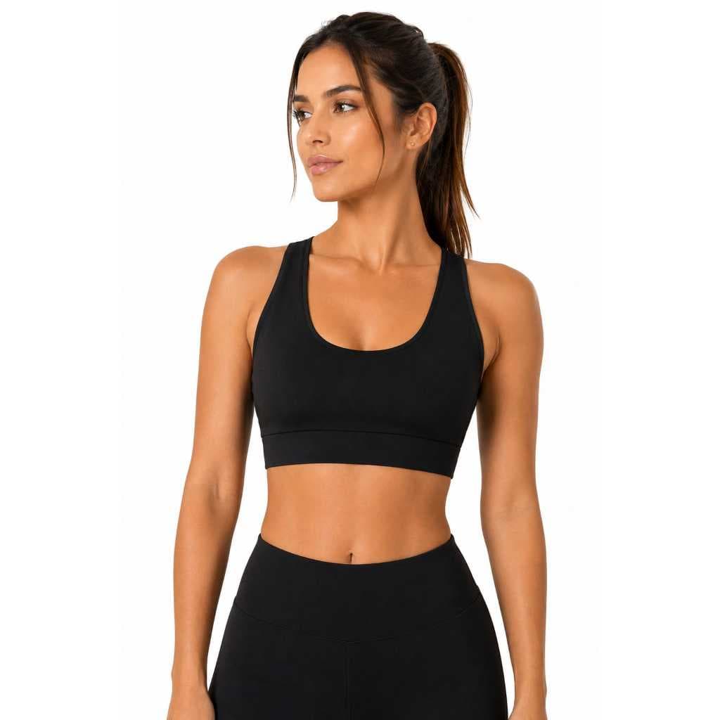 Top Cropped Fitness Sem Bojo Para Atividades ao Ar Livre