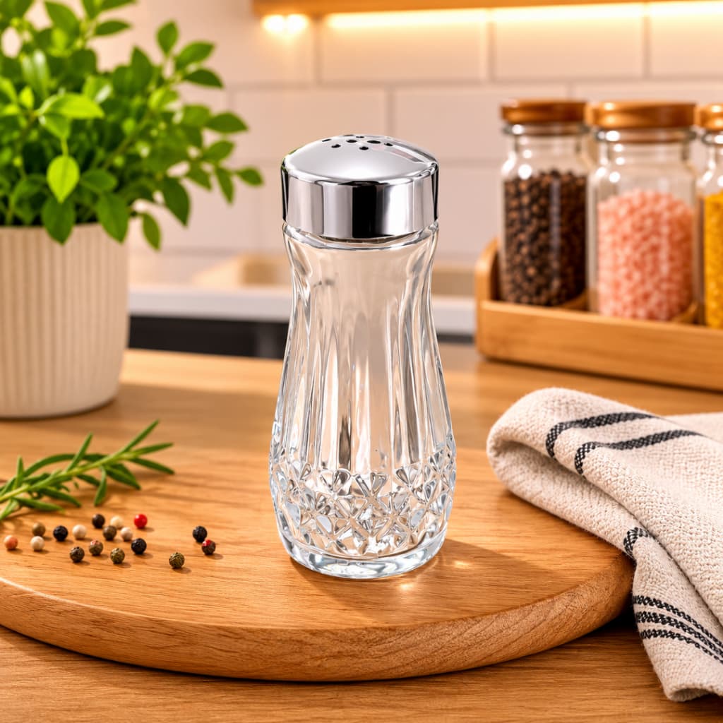 Saleiro Pimenteiro Express 60ml Vidro Bares e Restaurantes - Kaveh