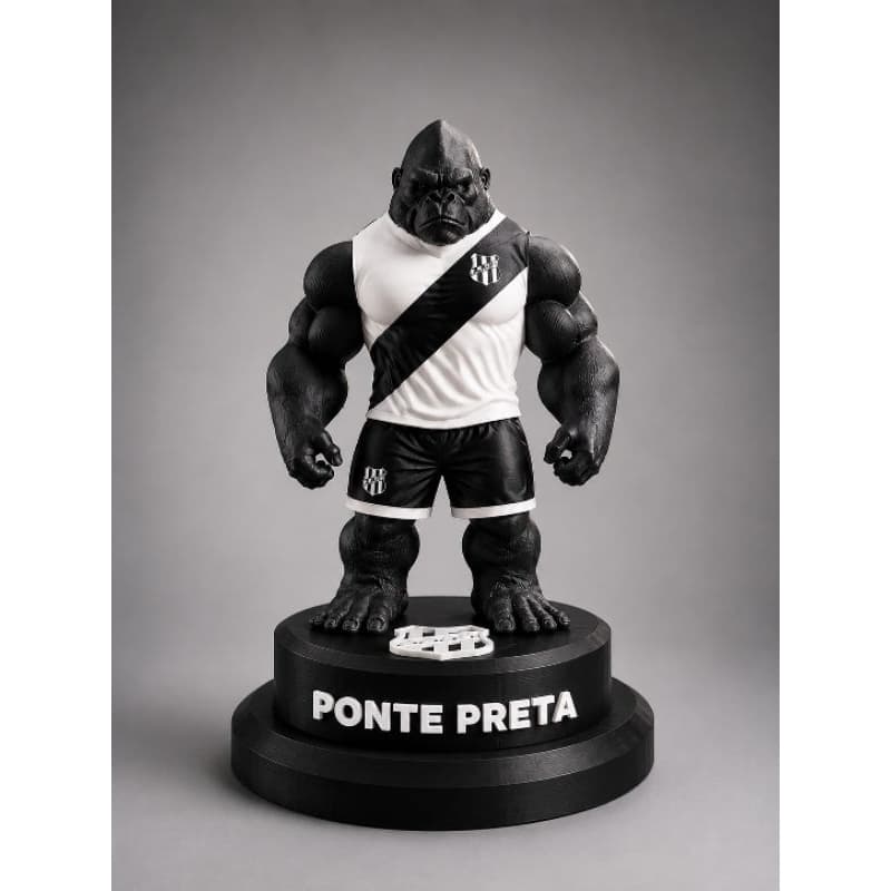 Gorila ponte preta