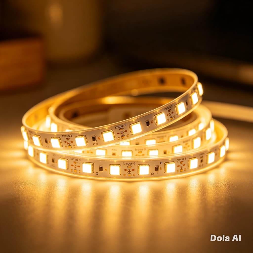 KIt Fita Led Branco Quente 5MT IP20 MGC flexível 3528