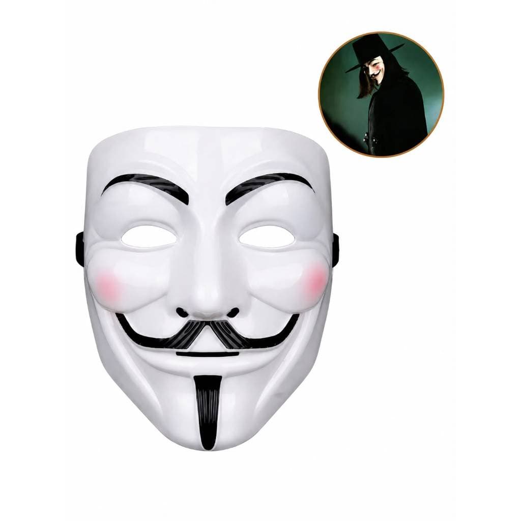 Mascara V De Vingança Anonymous Vendetta-Fantasia Cosplay