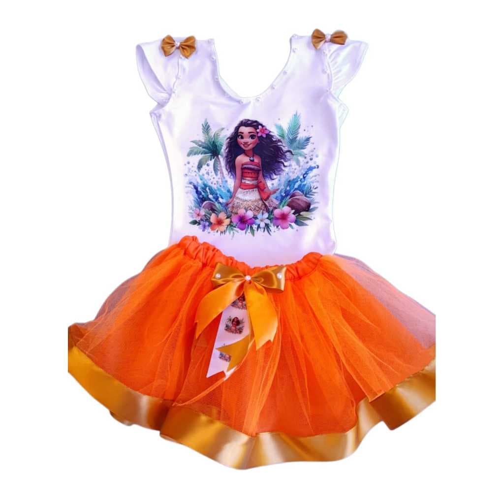 Fantasia Infantil Moana Luxo