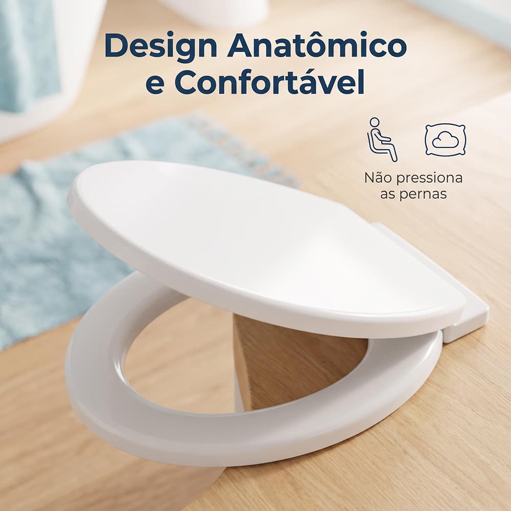Padded Toilet Seat Universal Toilet Lid Oval White Round Gpf Lpf K7