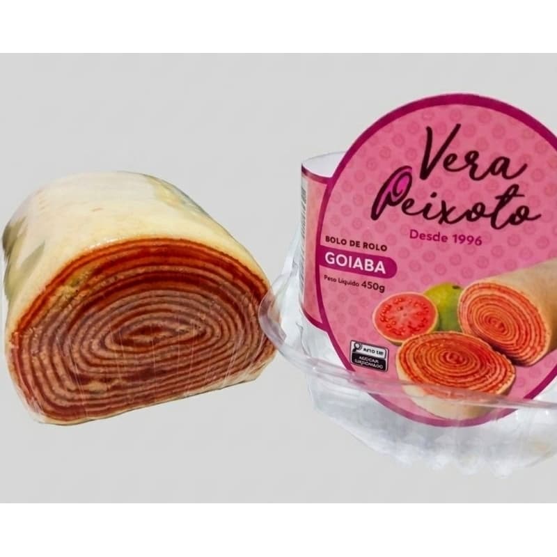 Bolo de rolo Pernambucano 450g Vera Peixoto