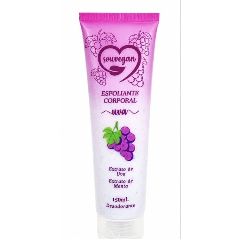 Esfoliante Corporal Sou Vegan Uva 150ml