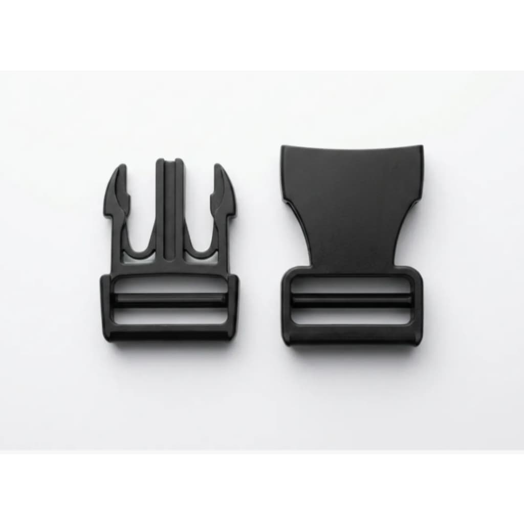 Kit 2 Fechos Engate Rápido 25mm – Fivela para Mochilas, Bolsas e Artesanato