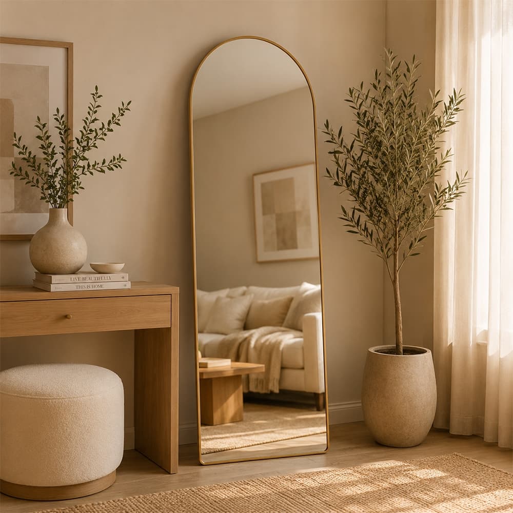 Espelho Portal 160x70cm Corpo Inteiro Grande Para Loja Estúdio Recepção Sofisticado