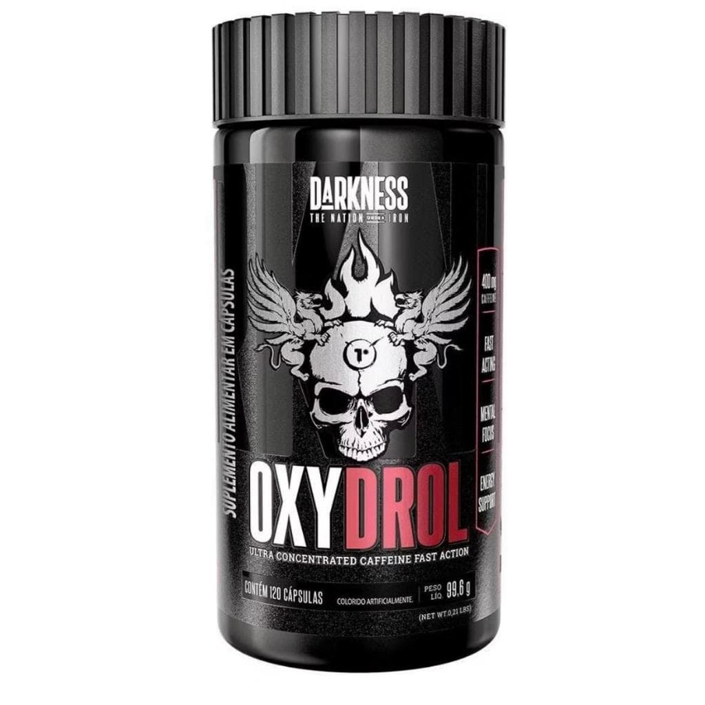 Termogenico Oxydrol 120 Cápsulas - Darkness