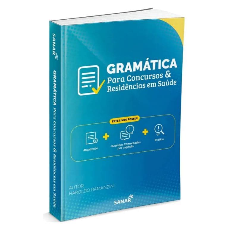 Livro Gramática Para Concursos E Residências Em Saúde Haroldo Ramanzini Português SANAR 2019