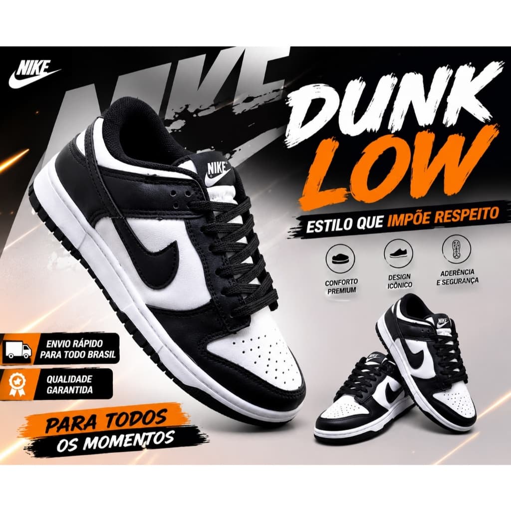 Tênis PANDA  masculino E feminino casual skate DKL esportivo treino academia caminhada treino leve PROMOÇÃO